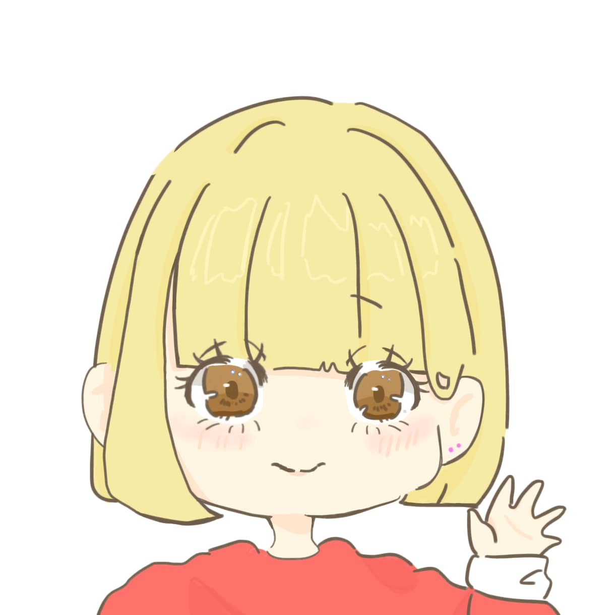 かわいいミニキャラかきます 可愛いミニキャラをアイコンなどにお使いください！ イメージ1