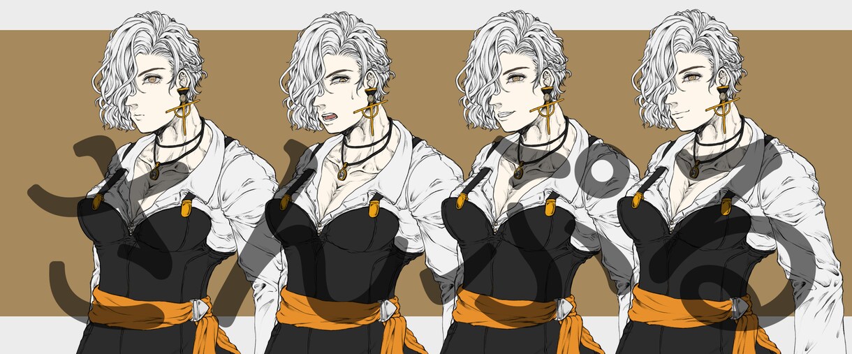 キャラクター立ち絵描きます ニッチな性癖の外見でもお任せあれ イメージ5