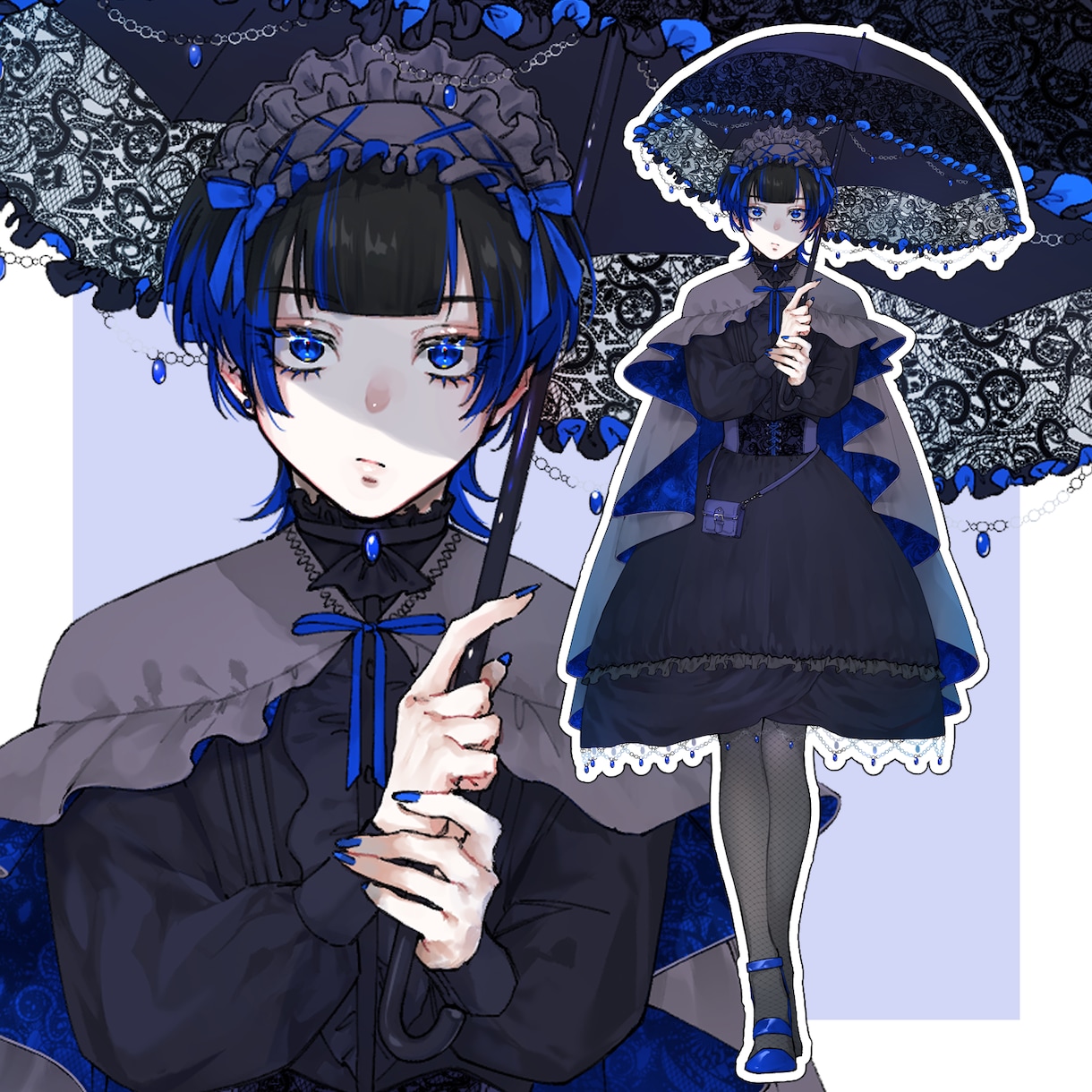 先着3枠まで！つめこみイラストを特別価格で承ります VTuber様や配信者様にピッタリの商用利用代込み！ イメージ2