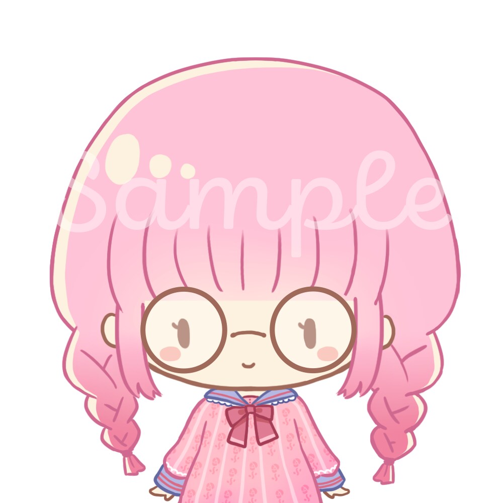 オリジナルキャラのアイコン、サムネの制作します キャラクターをゆる可愛く描きます！ イメージ3