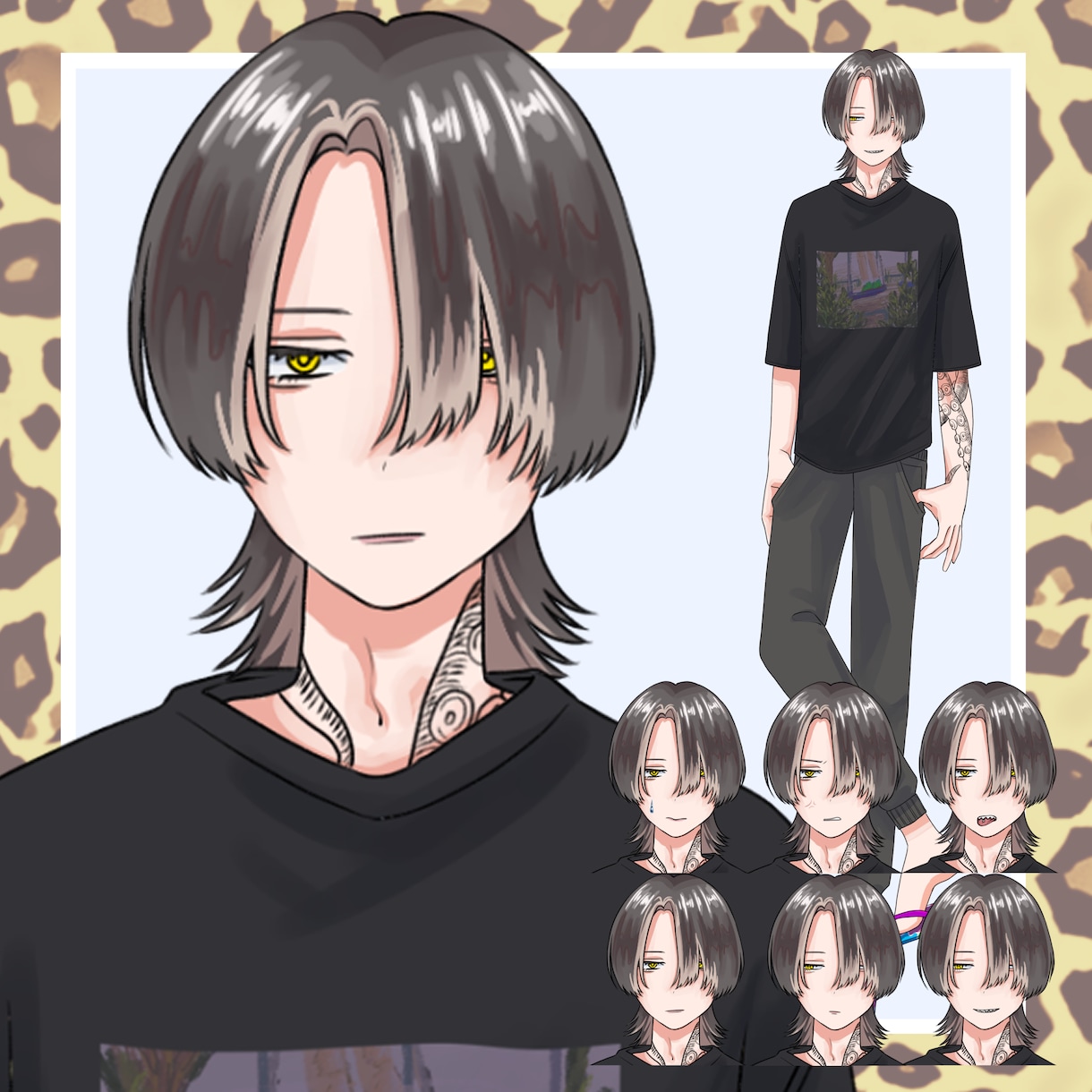 ＴRPG等の立ち絵をお描きします 可愛い絵柄であなただけのキャラクターを イメージ4