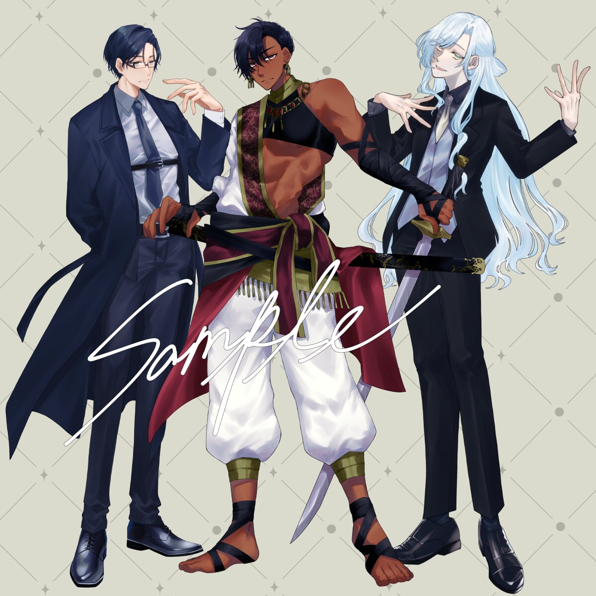 TRPG/ゲーム用立ち絵制作します TRPGやゲーム、動画などに使用可能な立ち絵を制作致します イメージ4