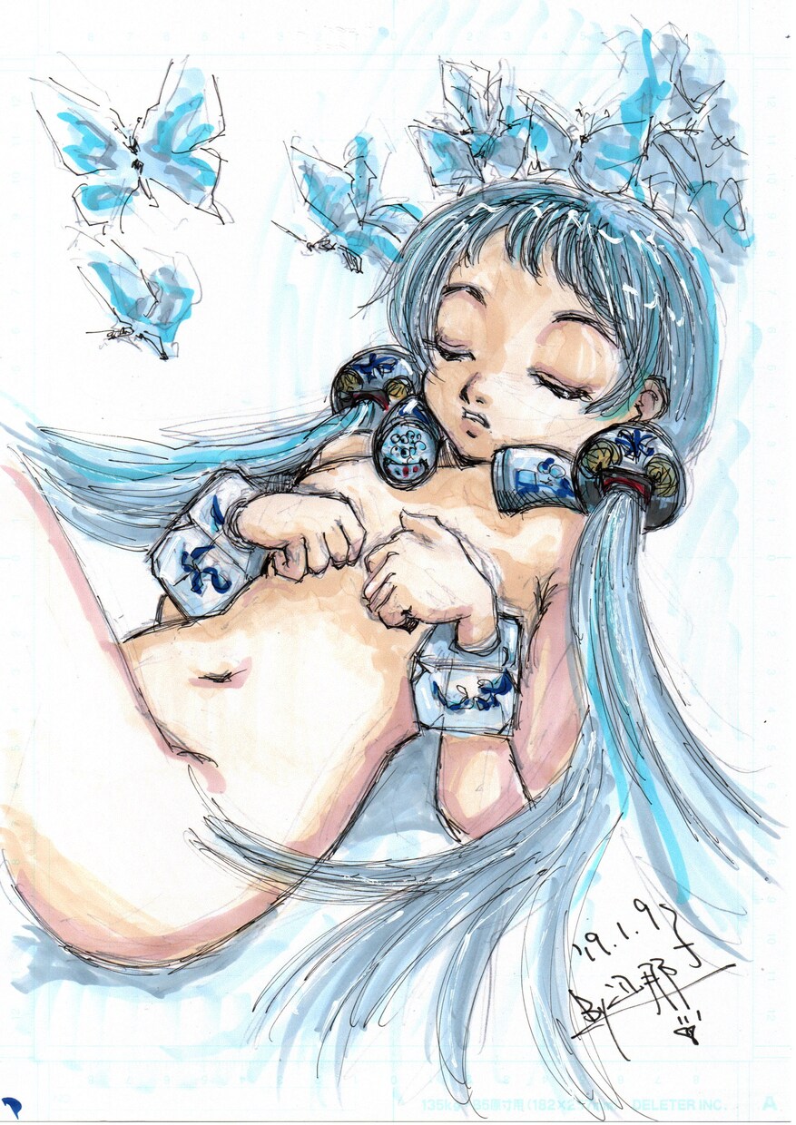 手書きイラストをお譲りします 趣味の域を超えてませんが宜しくお願いいます。 イメージ2