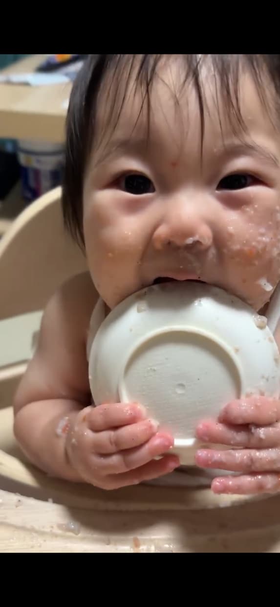 赤ちゃんの食べ方、離乳食の進め方一緒に考えます 離乳食・丸のみ・お口ぽかんを一緒に整理します。 イメージ3