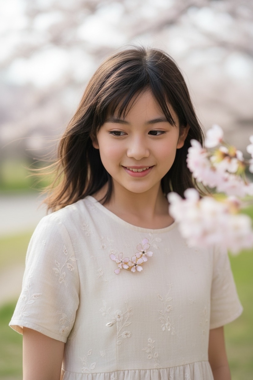 アクセサリーの着用イメージ（着画像）を作成します アクセサリーの「着用イメージ画像」を制作します。 イメージ1