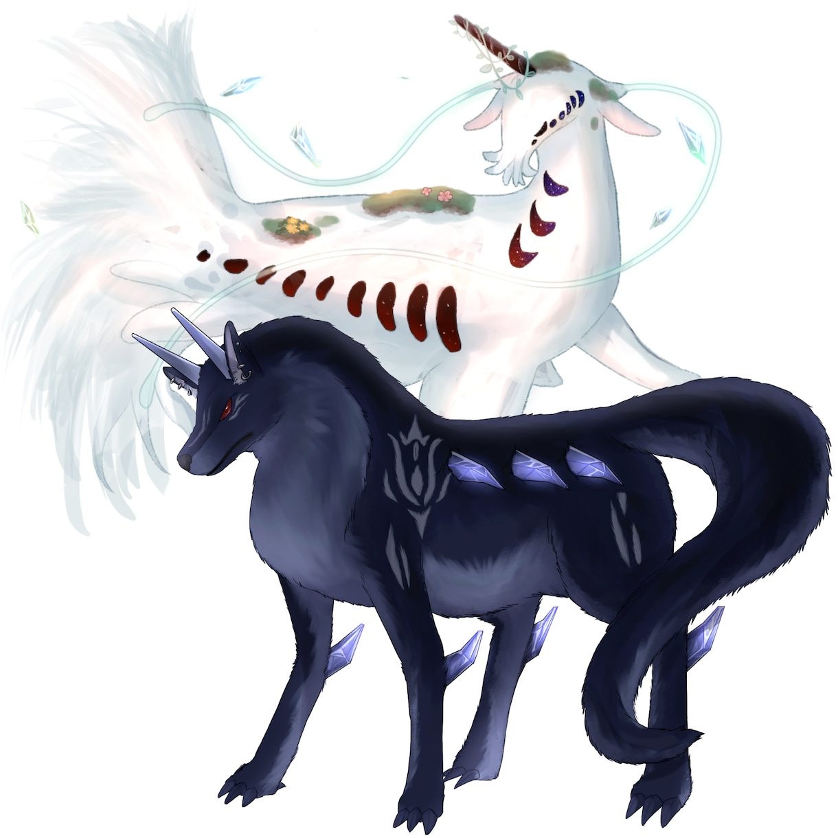 人外/生物イラスト制作お受け致します SNS/TRPG/配信用などの生物イラストお手伝い致します* イメージ6
