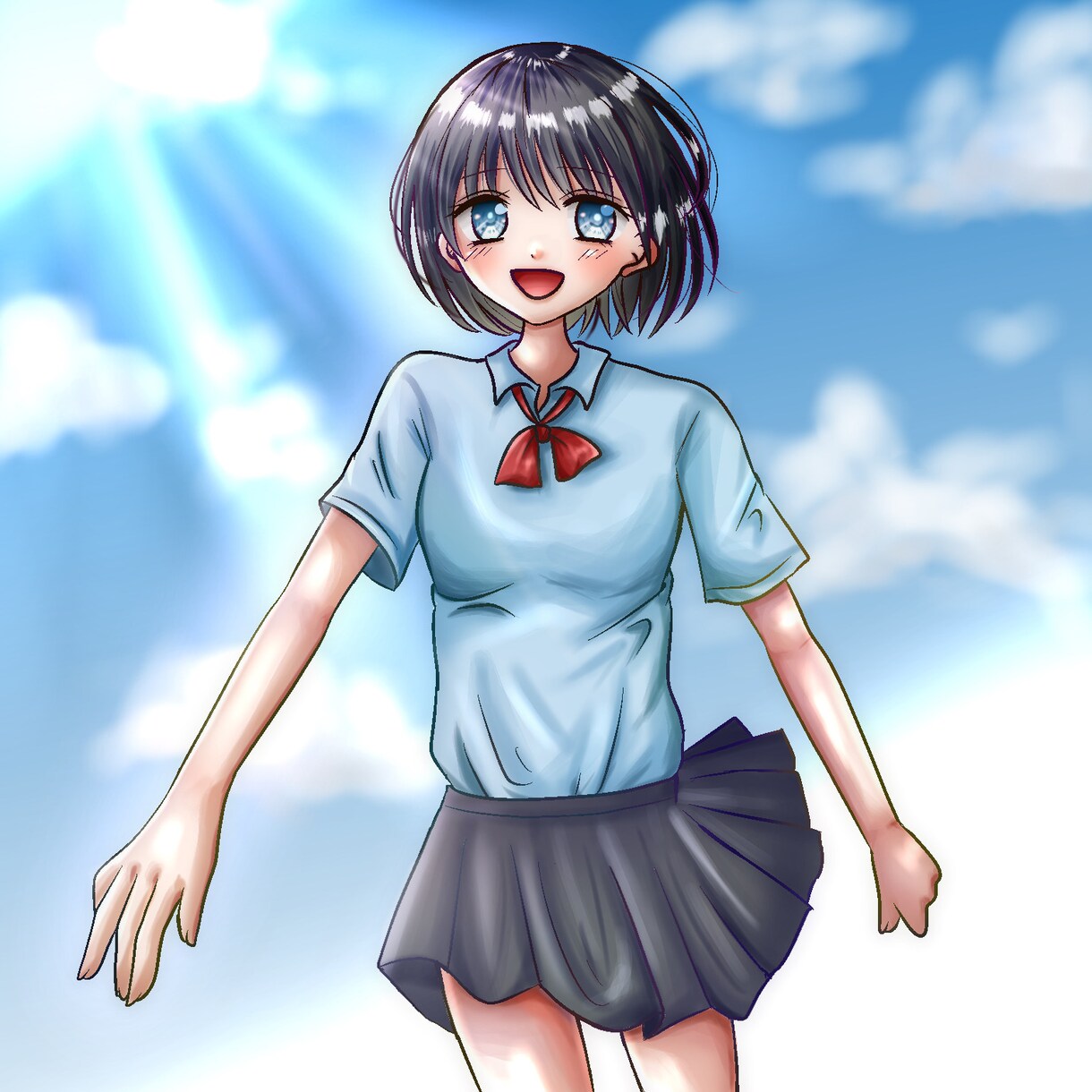 可愛いイラストを描きます 可愛い女の子のイラストを描きます イメージ2