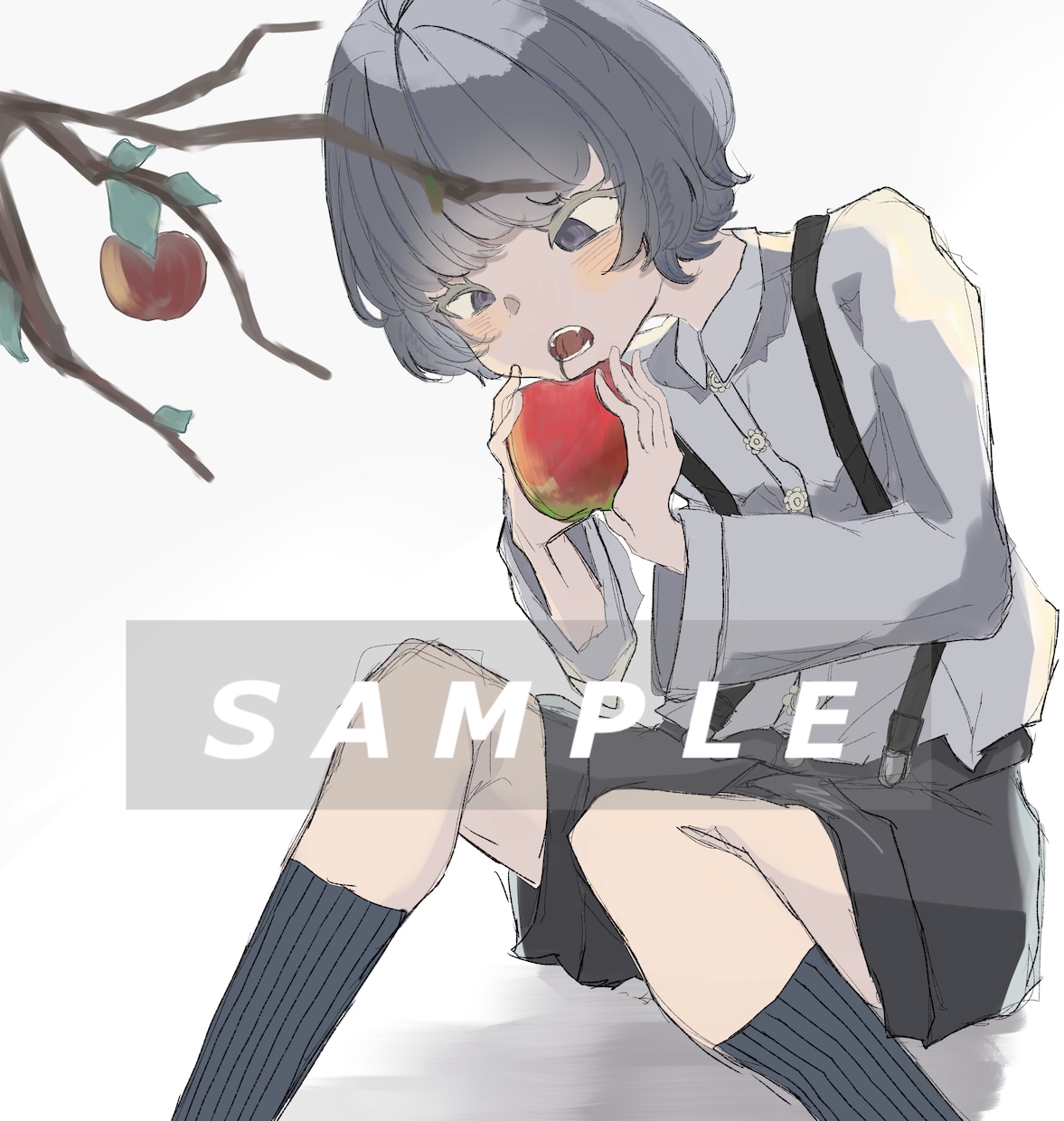 アイコンやキャラデザ等のイラストを制作します 雰囲気のある情報量の多いイラストを得意としています。 イメージ2