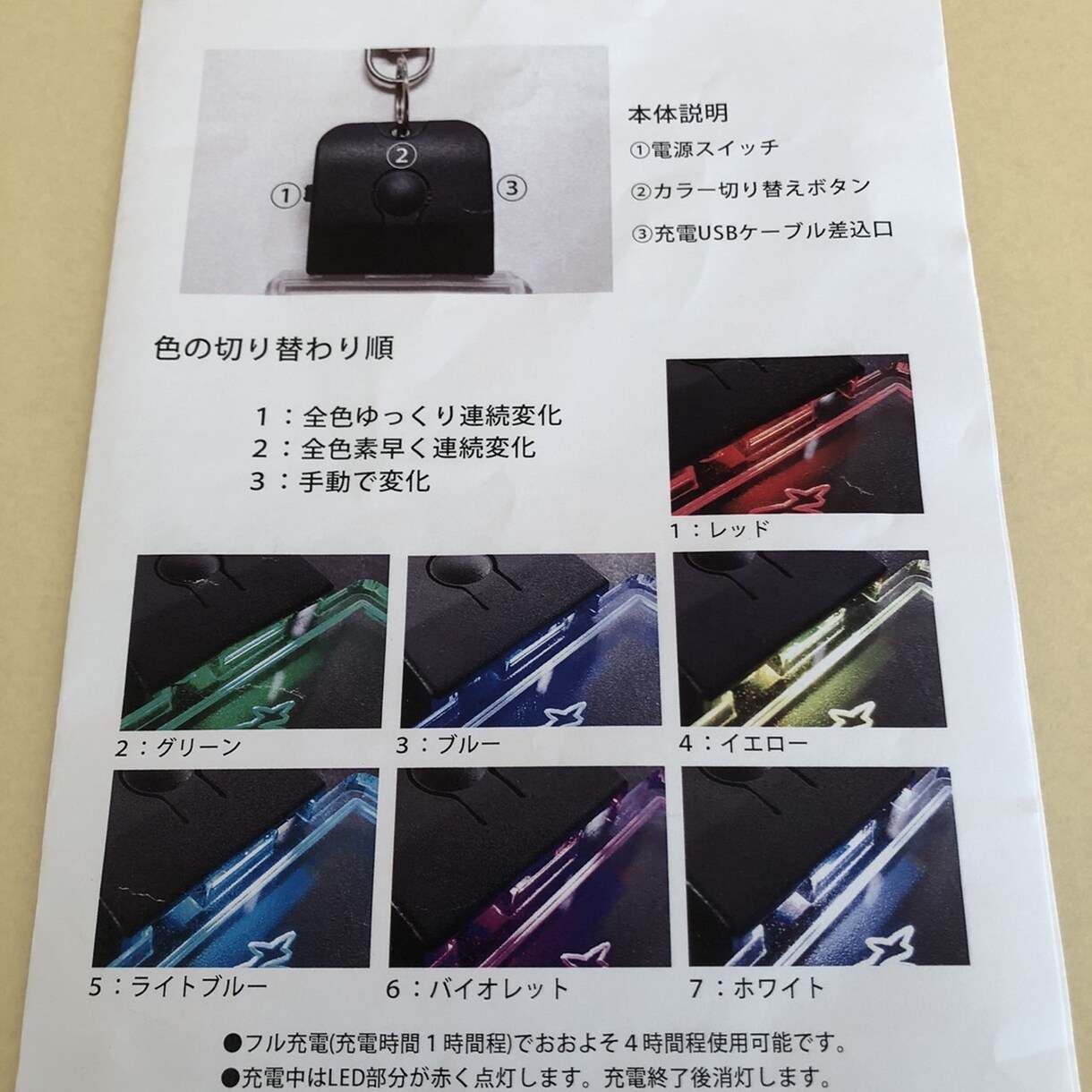 わんちゃんのお名前 彫刻致します めっちゃカッコイイ！✨光る✨ペットたぐ キーホルダー 迷子札 イメージ6