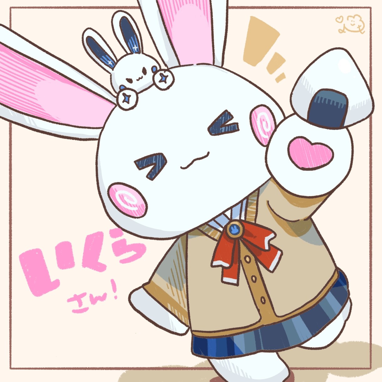 キラキラ彩色！ かわいいデフォルメキャラを描きます コンカフェ•メイドカフェなどのグッズに！ イメージ8