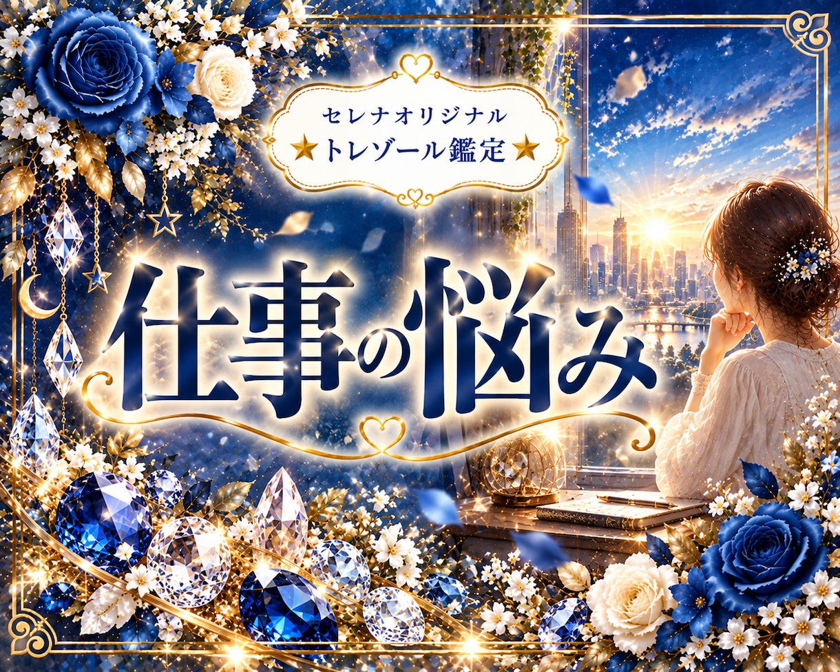 仕事の悩み♡今後の仕事運と未来を占います ☆頑張っているのに、うまくいかない…そんなあなたへ♡ イメージ1