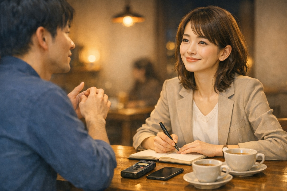 人の言葉・反応・文脈を丁寧に拾うインタビューします ユーザーインタビュー／ヒアリング／定性調査 イメージ2