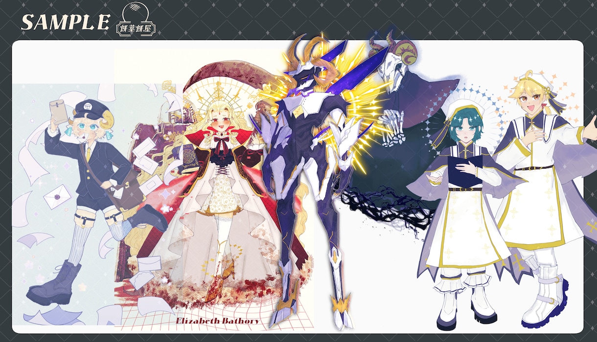 ポップでかわいいイラスト描きます ◆アイコンからグッズ制作まで幅広く対応します！ イメージ3