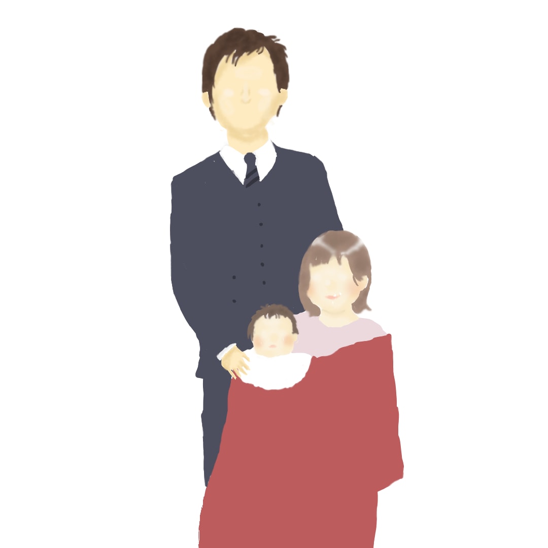 お写真を元にイラスト4パターンお渡しします (お一人、お子様やカップル、ご家族の思い出をイラストに♩) イメージ3