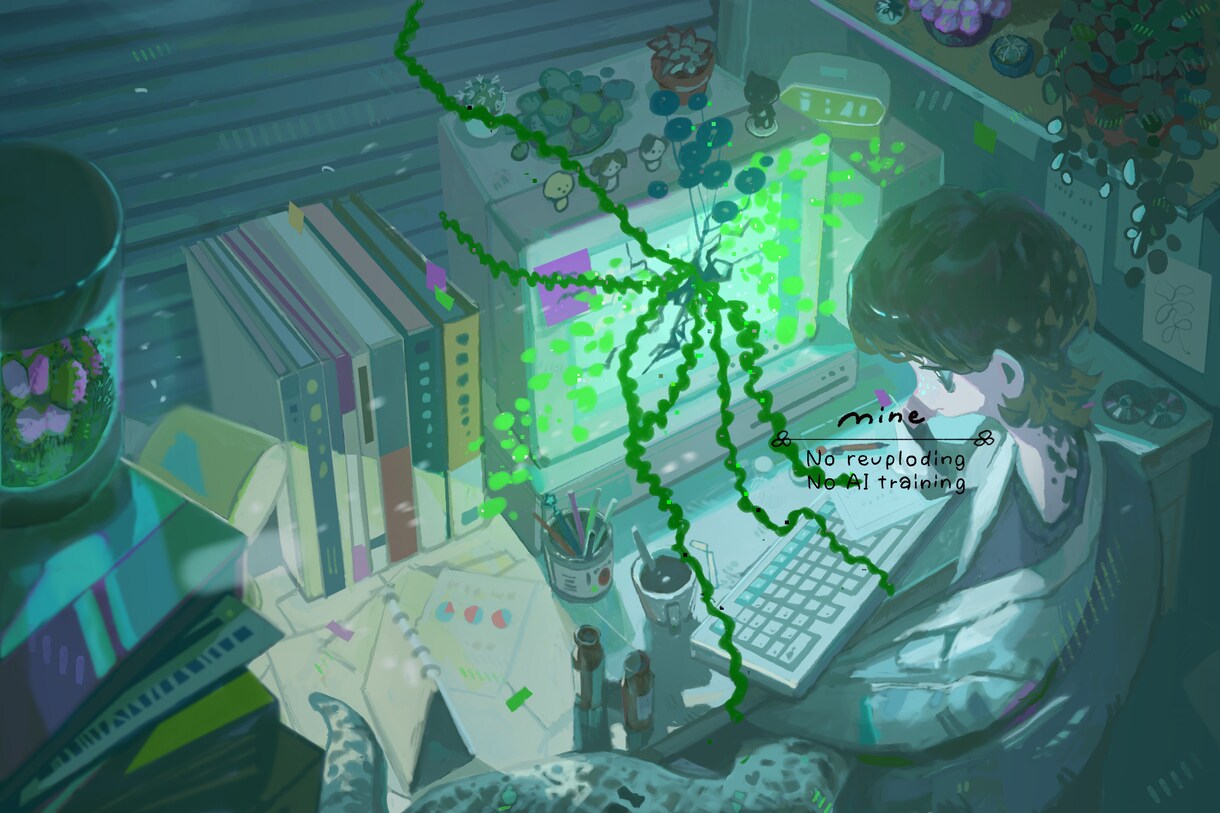 背景に特化したイラストで世界観をつくります 細かい描写が得意ですmv,サムネ,挿絵etc... イメージ1