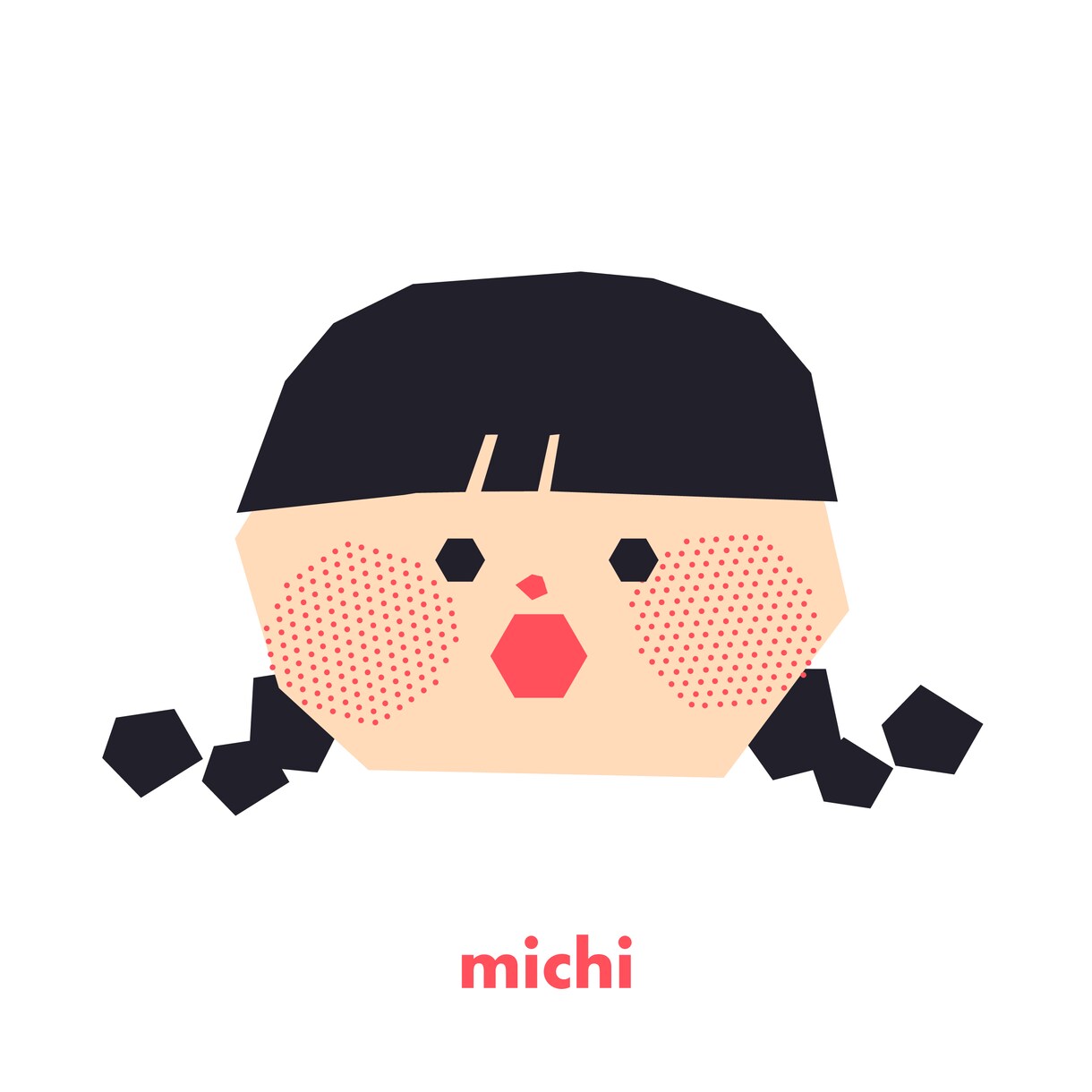 ポップでかわいい似顔絵つくります はさみで切ったような愛嬌たっぷりなイラスト！ イメージ3