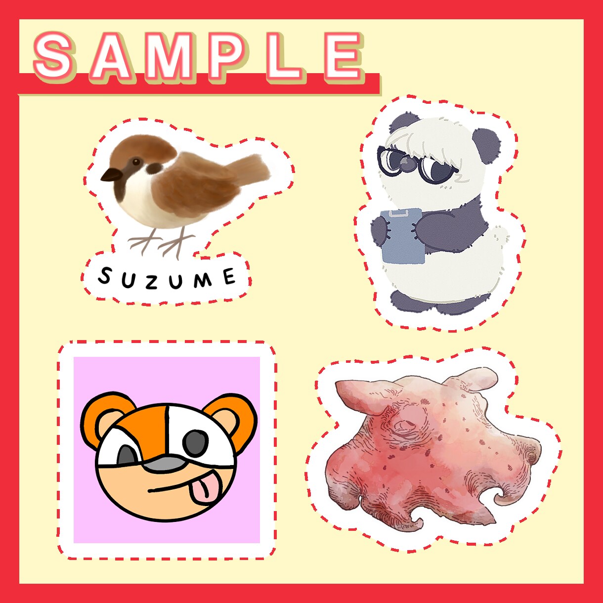 動物編＊ワンポイントイラスト描きます アクセント、アイコン、HP、壁紙、印刷媒体などに活かせます！ イメージ2