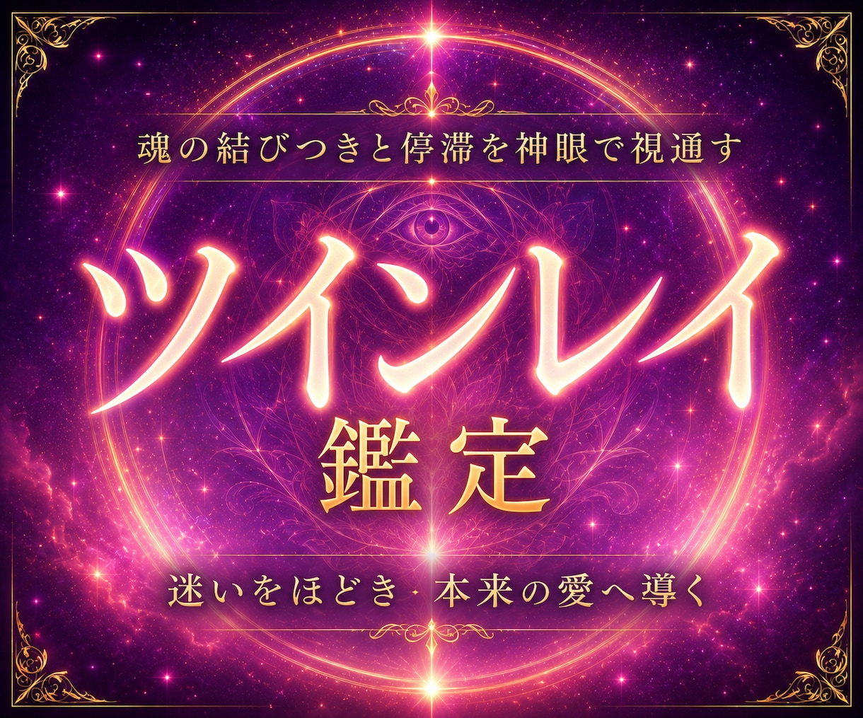 天啓ツインレイ | 彼との魂の神縁統合を成就します 想いを寄せる相手との縁と絆を確かめ、結ばれるためのツインレイ イメージ1