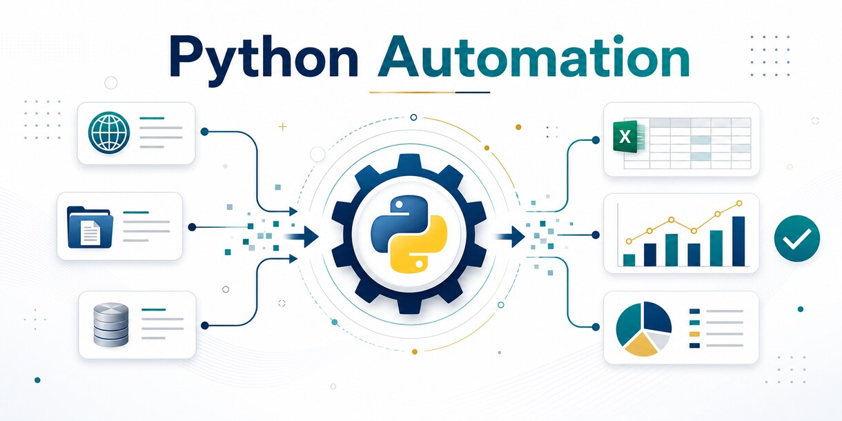 Pythonで業務自動化します 面倒な繰り返し作業をツール化します イメージ1