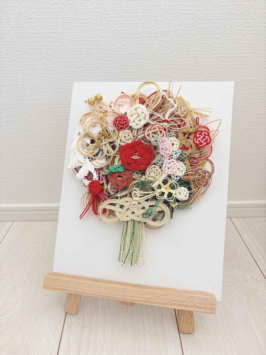 ご祝儀袋をリメイクして水引アートをお作りします 大切な思い出をかたちに残しませんか イメージ10
