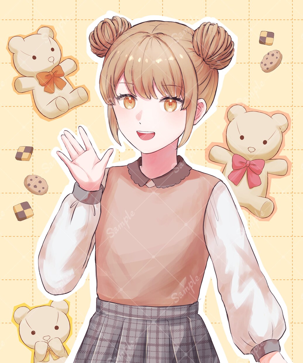 アイコン・一枚絵お描きします アイコン、誕生日やMV用イラスト、配信サムネなど イメージ5