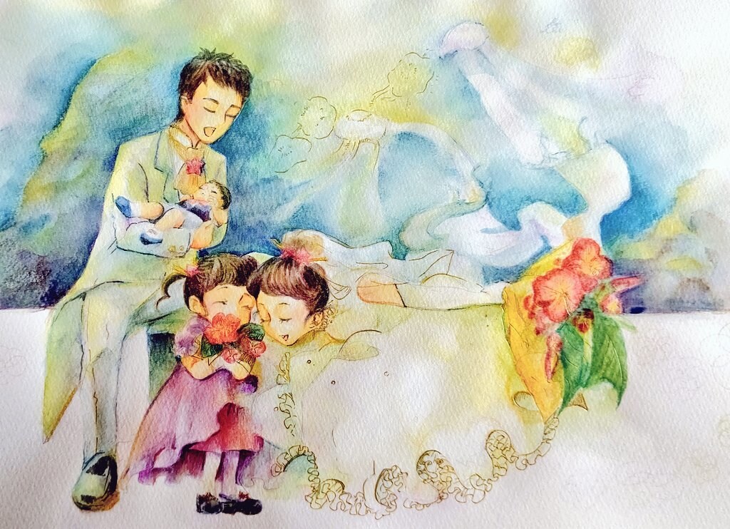 アナログイラスト承ります あなたのイメージから1枚絵を制作します イメージ1