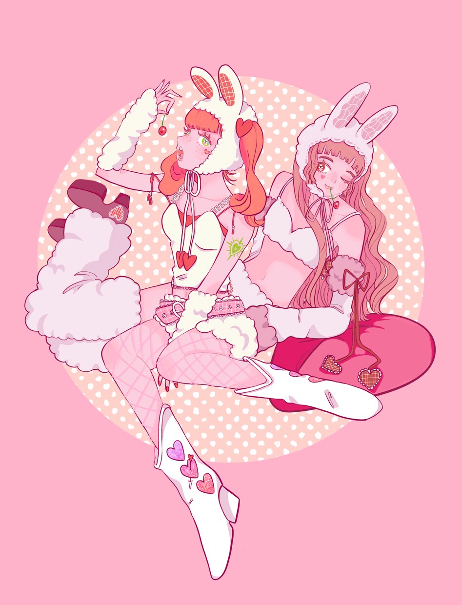 一枚絵描かせていただきます 物語のある、可愛い女の子を描きます。 イメージ4