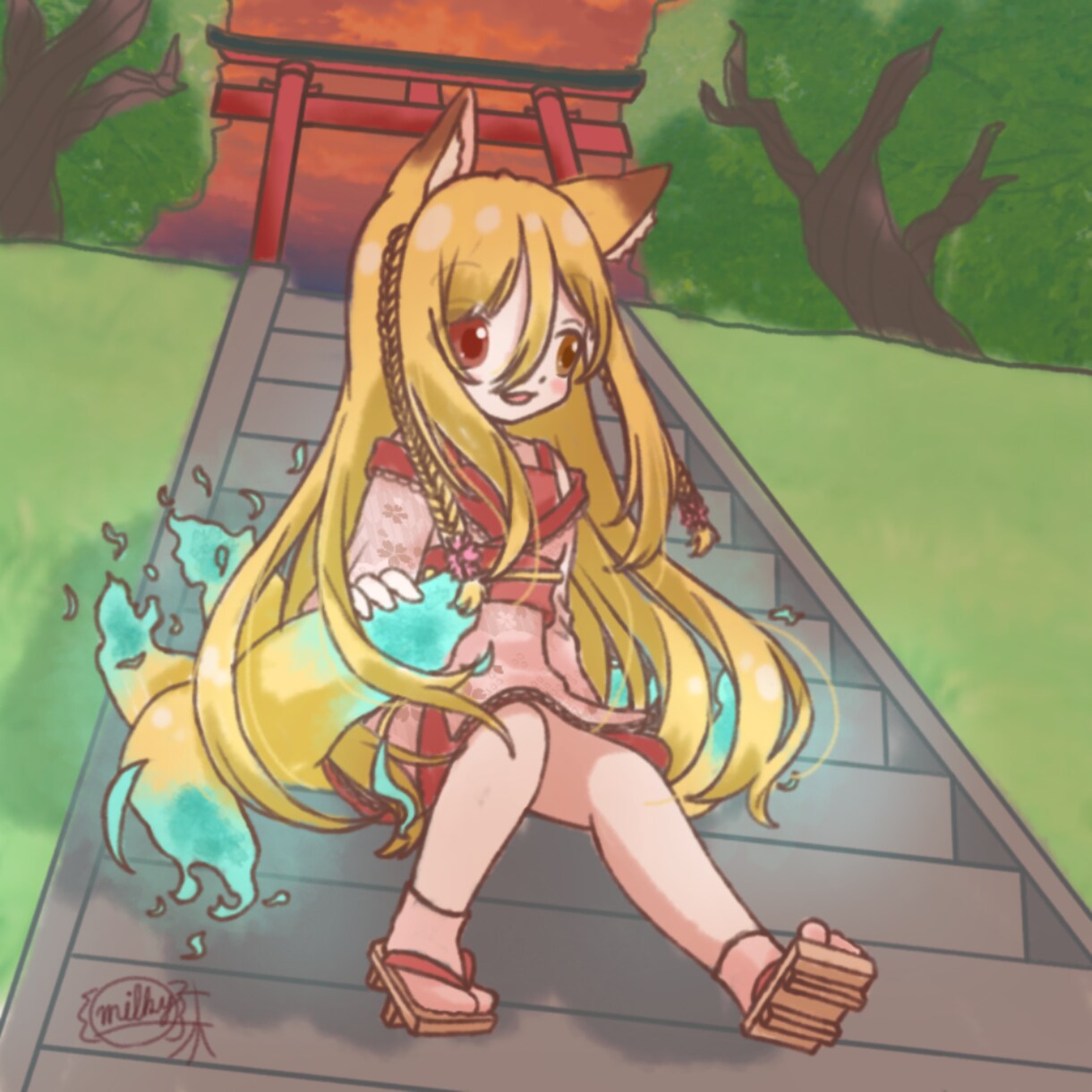 萌え系！ミニからLive2Dモデルまで色々描きます あなただけの最高に可愛いイラストを描きます！ イメージ9