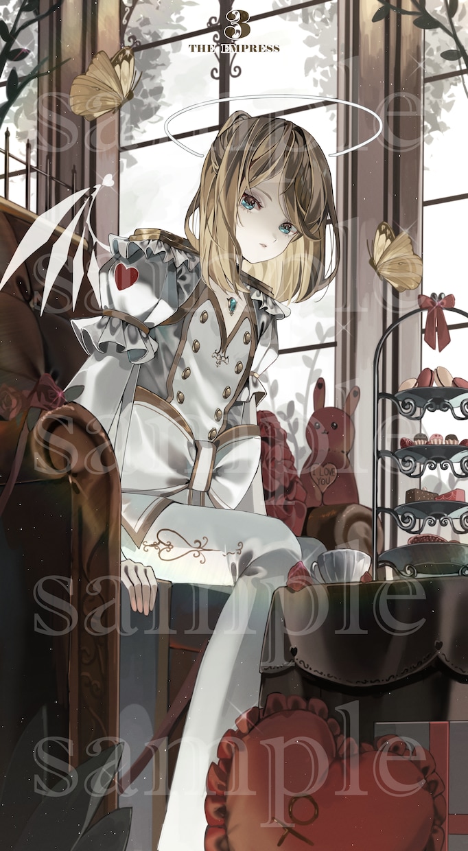 キラキラと高級感のあるイラストを作成します サムネイルやアイコン、trpg立ち絵等にご利用いただけます！ イメージ7