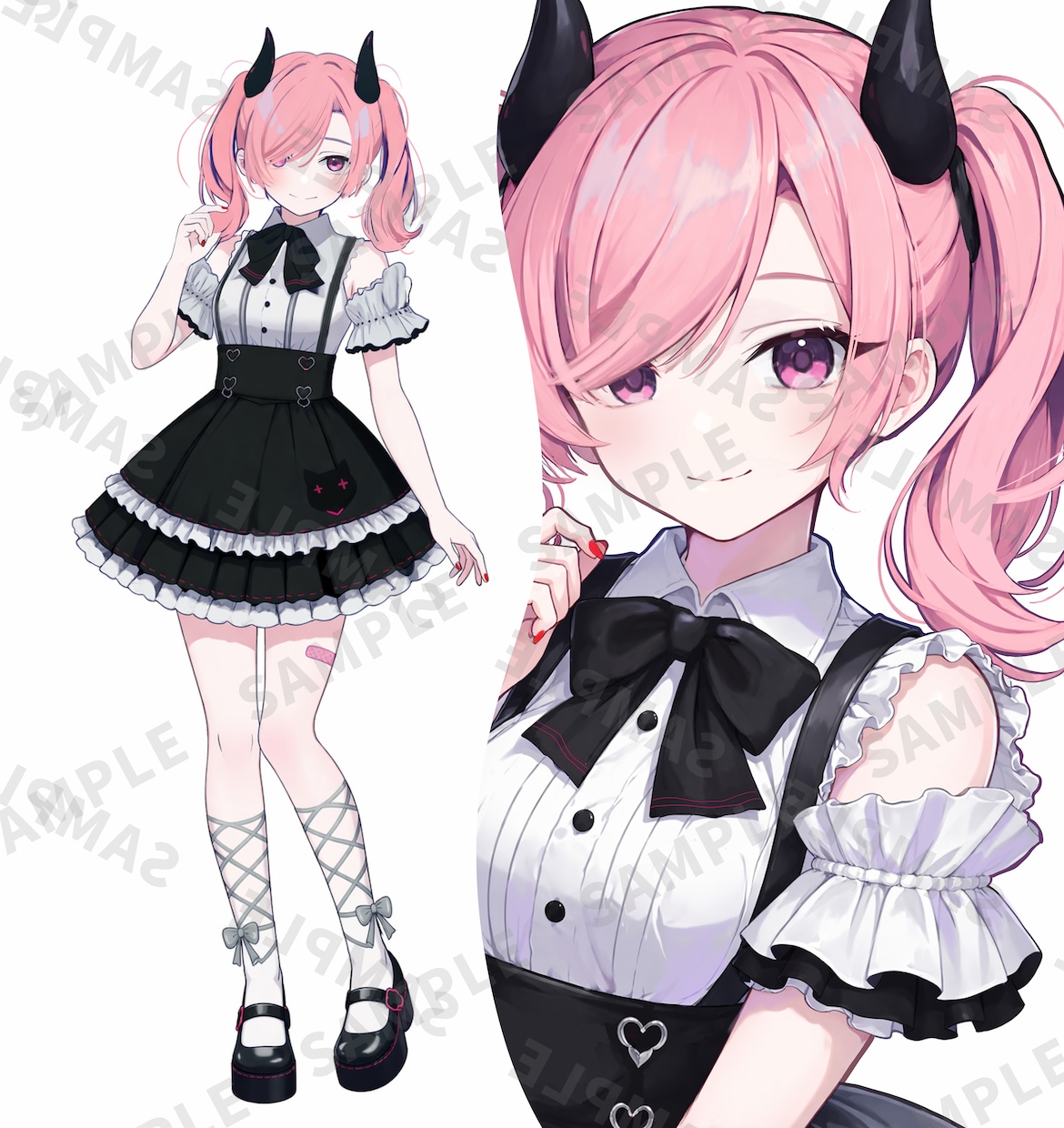 ゲーム・VTuber等の立ち絵を描きます 企業実績多数！高品質なイラストをお届け！ イメージ1