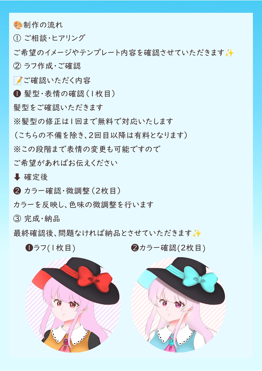 魔女の量産イラストお描きします 可愛い魔女を最短3日でお描きします イメージ2