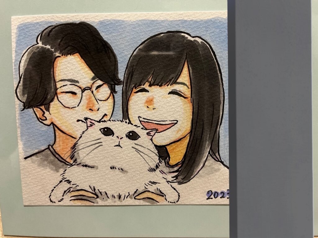 お好みのタッチでの似顔絵作成いたします ゆるふわ系からリアルタッチまで イメージ3