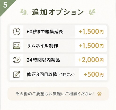 SNSショート動画を編集します SNS動画を丁寧・迅速に編集します イメージ5
