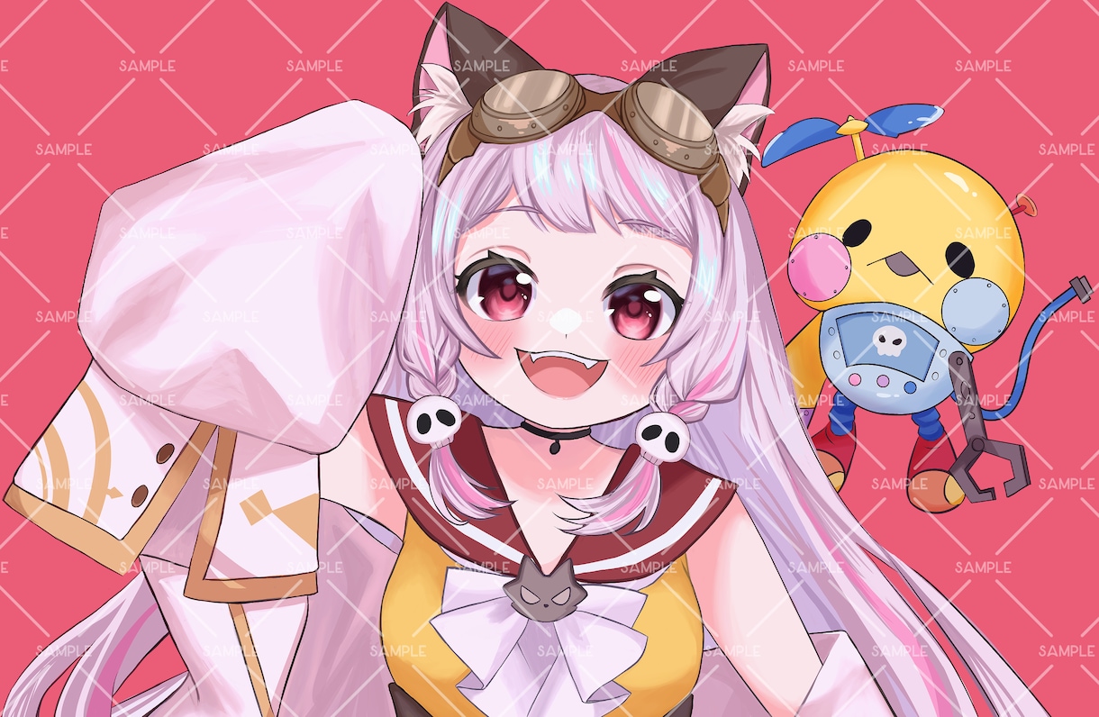 厚塗りで幅広く魅力のある一枚絵を制作いたします かわいいからダークまでご指定の雰囲気でお描きします！ イメージ3