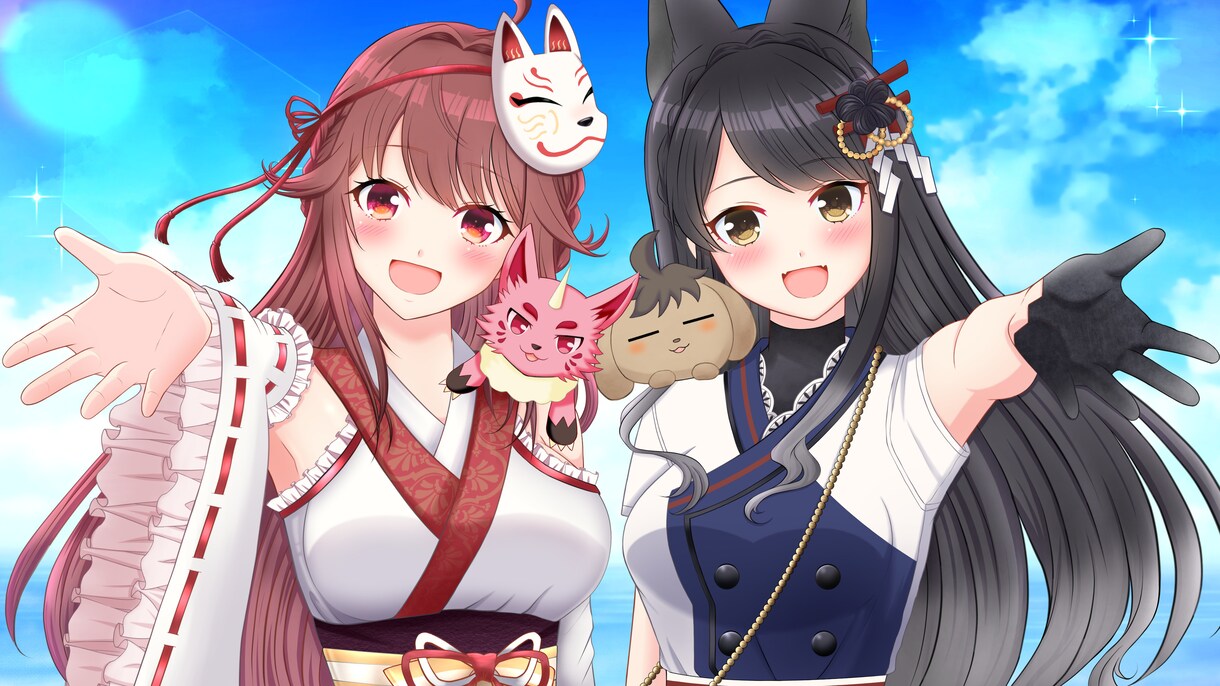 SNSアイコン、1枚絵等承ります (ご満足頂けるイラストを届けたい！アニメ調の画風が得意です！ イメージ1