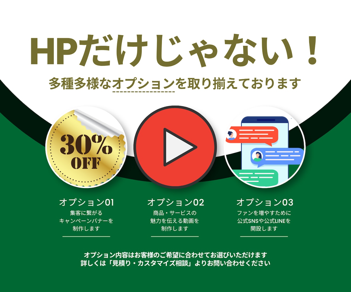 ココナラ最安値！効果のあるホームページ制作します 文章も画像も丸投げ！納品後30日間のサポート付き◎ イメージ2