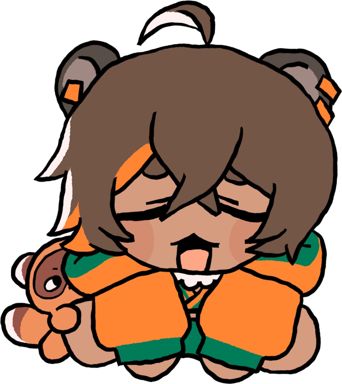 ゆる〜くふにゃっとしたSDキャラを作成いたします お手頃価格でSNSや動画で使えるイラストをご用意します！ イメージ10