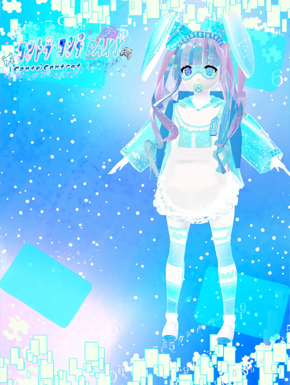 VTuberのキャラのモデリングします VTuberデビューのおてつだいします！ イメージ7