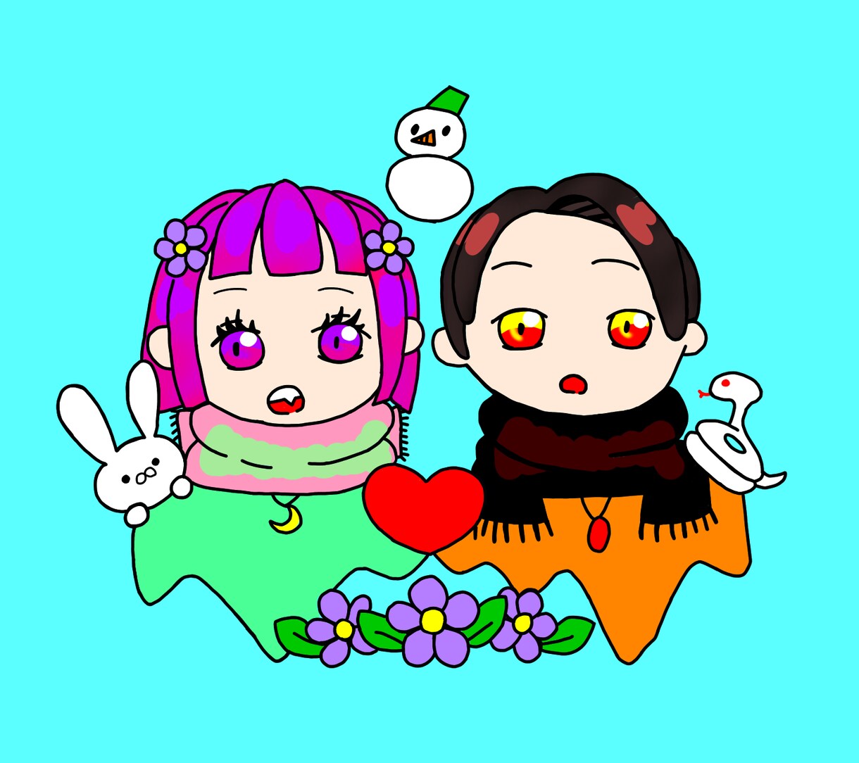 お好みに合ったイラストを描かせていただきます 個性のある絵を描きます。お気軽にご相談ください。 イメージ2