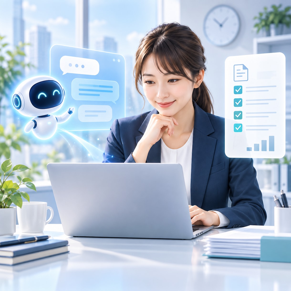 事務・営業向けChatGPTをプロンプト作成します コピペで使える業務専用プロンプトを3本作成します イメージ1
