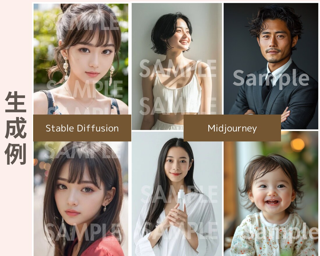 広告素材に最適！リアルなAIモデル生成します ECサイト、インスタ運用に！あなただけのAIモデルをお届け！ イメージ8
