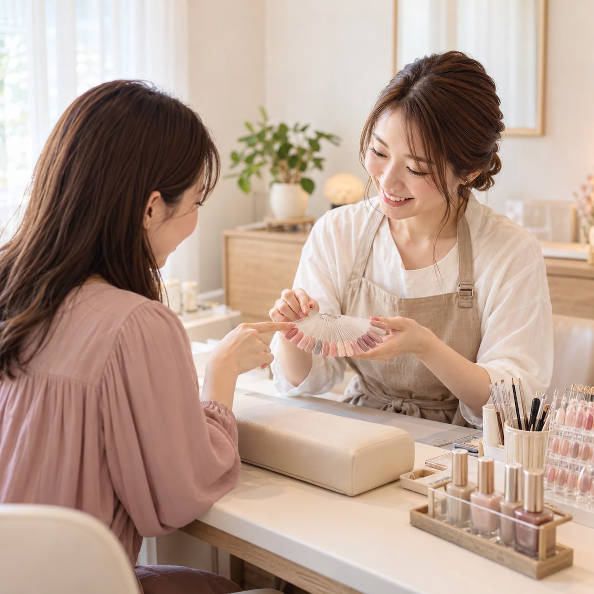 個人ネイルサロンテンプレート編集できます Canvaで画像、文字の編集可能です。 イメージ4
