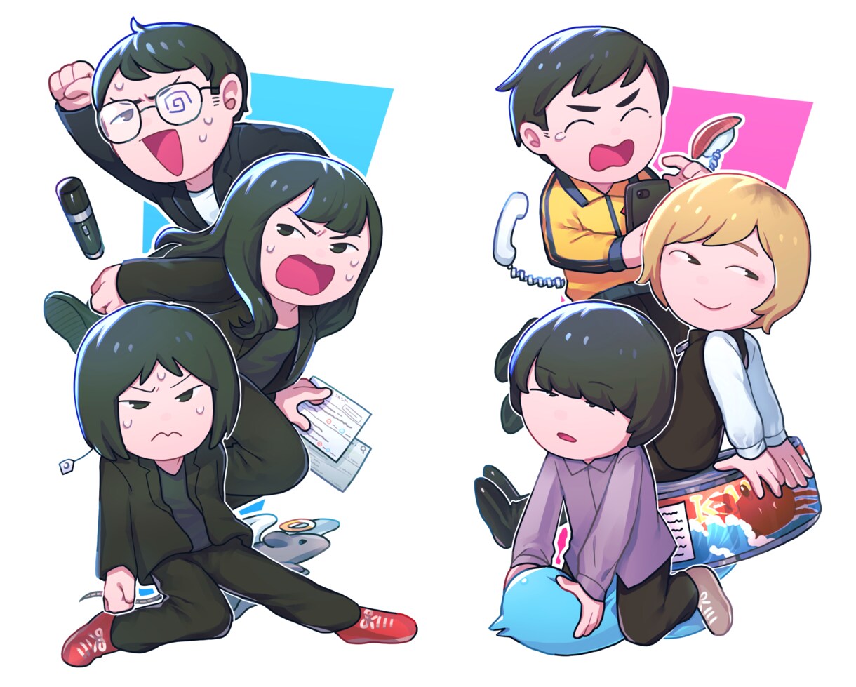 ポップでカラフルなSDイラスト描きます 2～3頭身のSDキャラクター立ち絵を描きます！ イメージ7