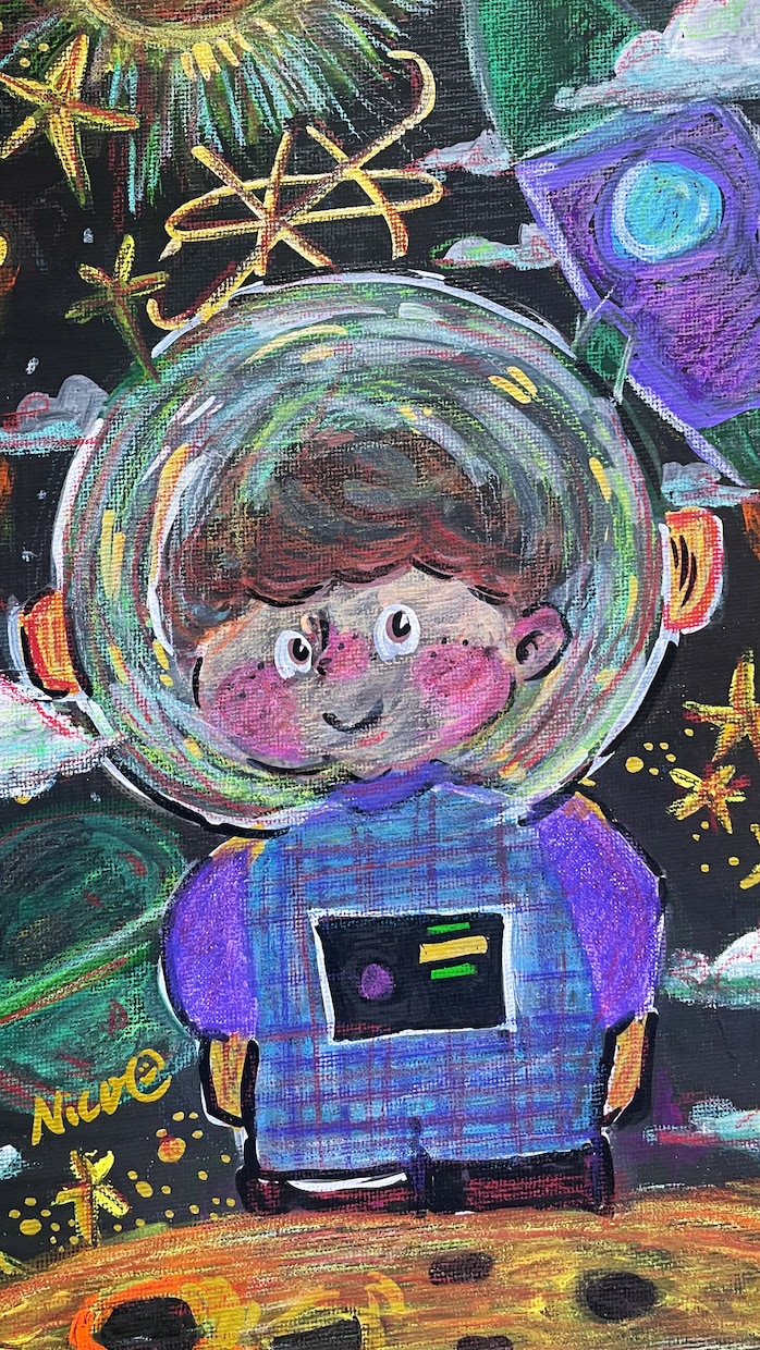 カラフルでポップなかわいいイラスト描きます キラキラかわいい色んな国にも受けるキャラクター イメージ3