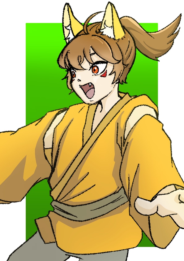 貴方のオリキャラ描きます オリキャラの一枚絵、ミニキャラを描かせていただきます！ イメージ2
