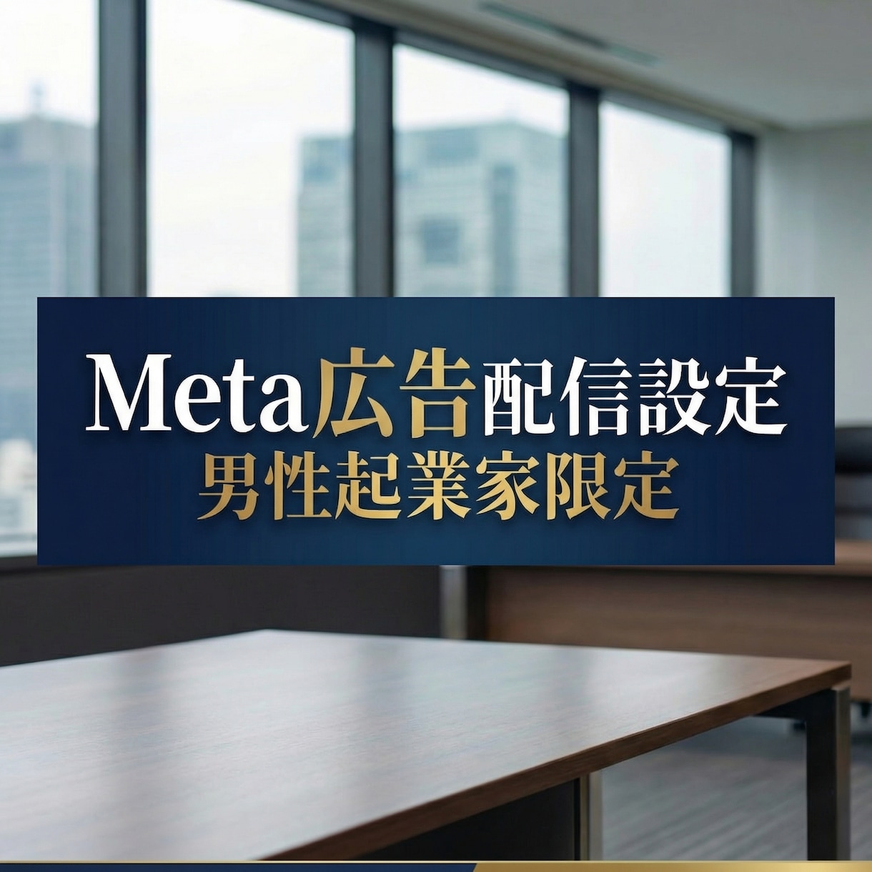男性起業家限定！Meta広告配信設定いたします ＼ココナラ出品キャンペーン中／5名様限定！１万円→5000円 イメージ2
