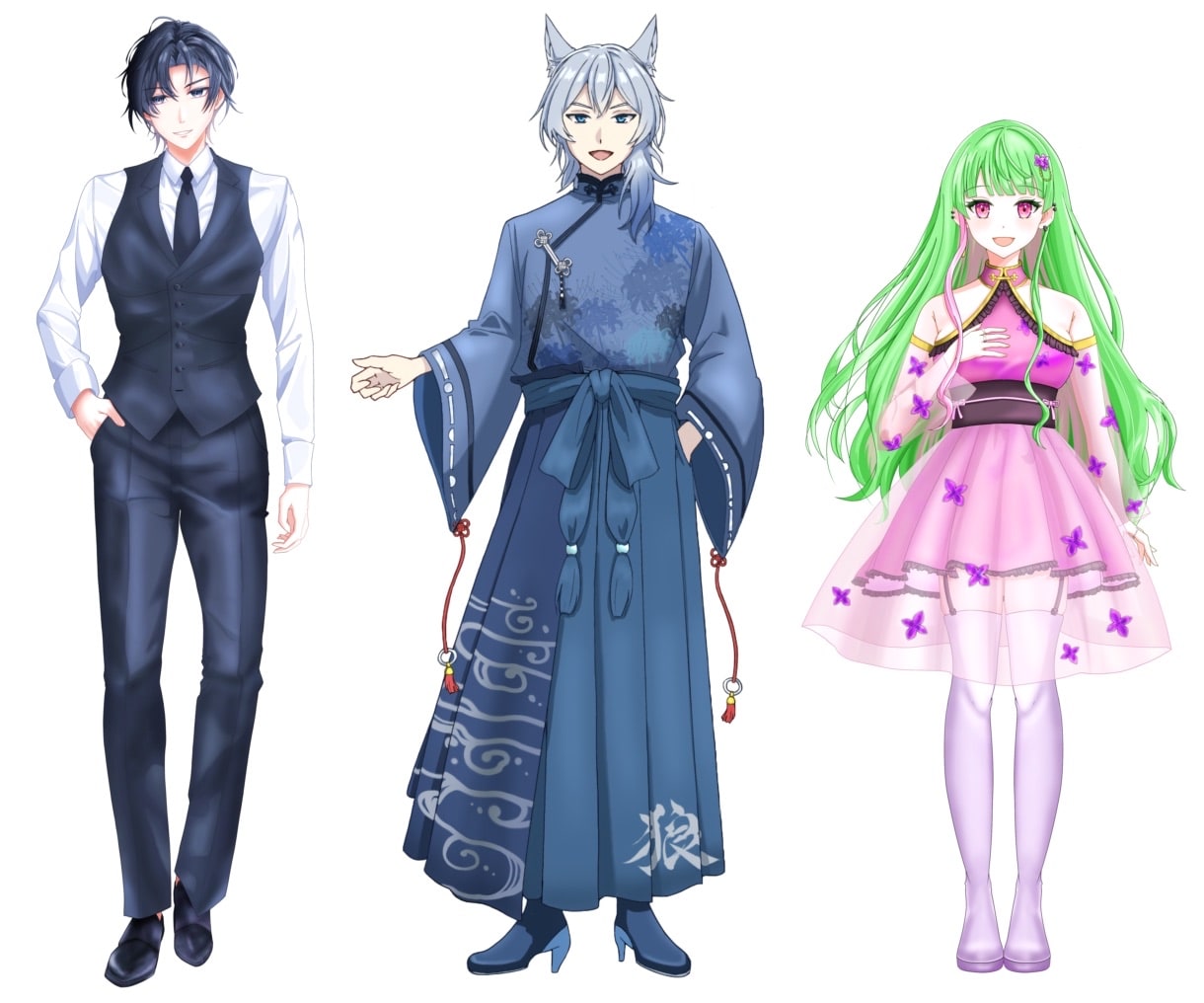 どんなイラストでも5,000円～承ります VTuber用立ち絵、一枚絵、アイコンその他なんでもOK！ イメージ9