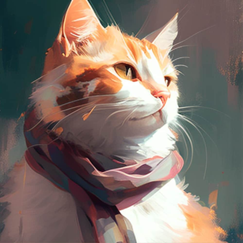 納品2日以内で猫の絵を作成しますします 商標利用OK猫の絵を作成します。 イメージ1