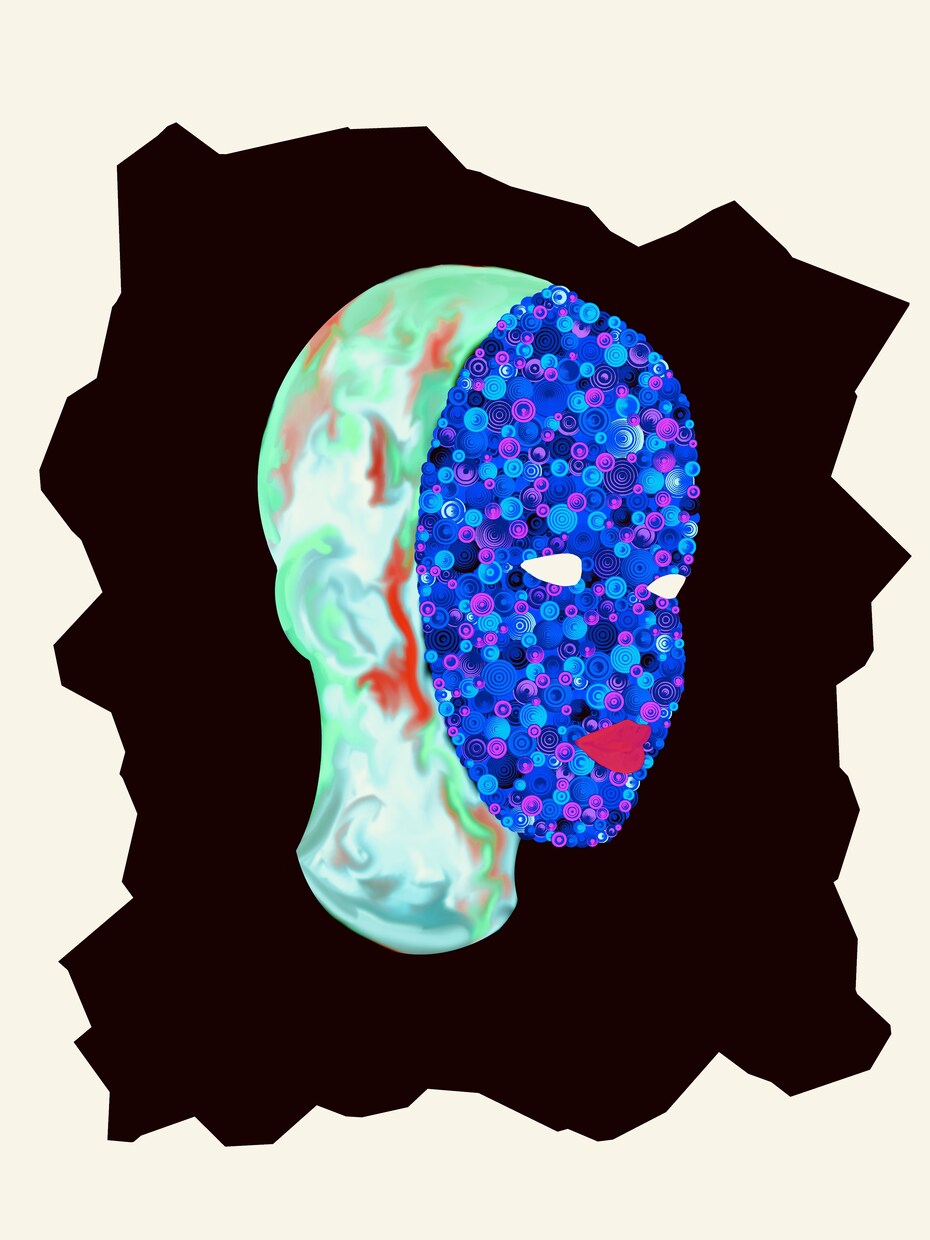 緻密で独自性の高いイラストを描きます 小さな丸を重ね合わせて独自のイラストを描きます イメージ4