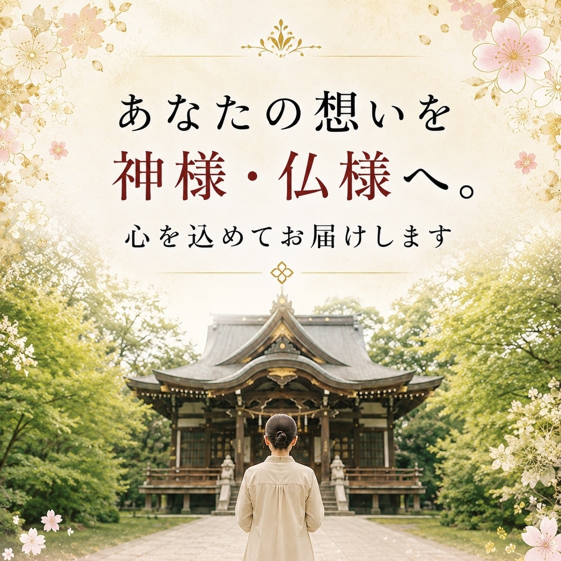 東京の神社・寺院へ代理参拝いたします 23区内の神社・寺院に対応しております。 イメージ4